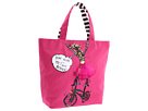 Betseyville Betsey Squared Bike Shopper Tote Handbags - Pink