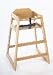 Natural Finish Children's Wood High Chair