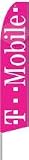 T Mobile Swooper Feather Flag
