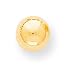 14k Polished 8mm Ball Post Earrings