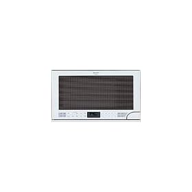 Click here to buy 1100 Watt 1.5 cu. ft. Over the Counter Carousel® Microwave Oven in White (Sharp R1201) (MICOVEN....