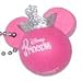Disney's Minnie Mouse Pink Princess Key Chain