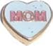 Mom in Heart Floating Floating Charm for Heart