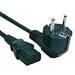 European Union (EU) Certified Power Cord connects AC Adapter to European wall outlets