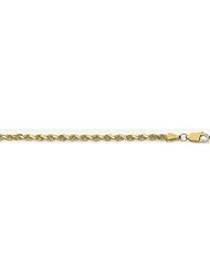 3.2mm Diamond Cut Rope Chain 20"