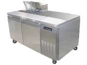Continental CRB67-10 Refrigerated Base Sandwich Unit 67in