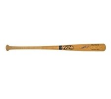 Jeff Kent Autographed/Hand Signed Rawlings Big Stick Natural Bats with Blue Ring