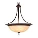 Vaxcel Lighting - PD33345AZ: Brussels Mini Pendant Aztec Bronze