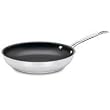 Cuisinart 722-24NS Chef's Classic Nonstick Stainless 10-Inch Open Skillet