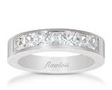 Platinum Channel-Set 7 Stone Wedding Band (1.75 ct. tw.)