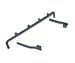 Rugged Ridge Black Powder Coated Trim Accessories Windshield Accessories Jeep Wrangler 1997 to 2006 (TJ) Full Frame Light Bar