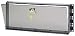 Middle Atlantic 2 Space (3 1/2 in.) Hinged Smoked Plexi Security Cover
