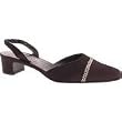 Vaneli Women's 'Gardy' Satin Slingback (Black)