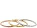 Roberto Coin Tri-Color Bangle Set Bracelet