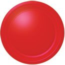 Candy Apple Red 7 Dessert Plates (24 count) by Hallmark