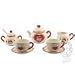 Raggedy Ann and Andy Ceramic Tea Set