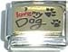 Jewelry : Clearly Charming I Love My Dog Italian Charm Bracelet Link