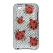 Art Series Bling Luxurious Design Crystal Snap-on Case for Apple iPod Touch 4, 4G, 4th Generation, 4th Gen - Lady Bugs