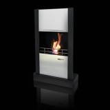 Black and Stone VFC2100F Upright Convection VioFlame Fuel Fireplace
