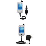 Car / Auto and Wall / AC Essential Charger Kit w/ Tip Exchange for the Verizon PPC 6700 - Gomadic Brand