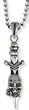 Ed Hardy Necklace Skull Dagger EHF124