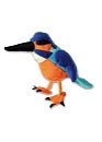Childrens Toyshop  Toys : RSPB Kingfisher Finger Puppet