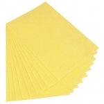 Eigenschaften Folia / Bastelfilz ca. 1-2mm 20x30cm Zitronengelb
