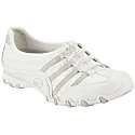 Women's Skechers Bikers Grapevine - White/Silver