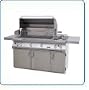 Solaire 56 Inch Infrared Gas Grill On Refrigerated Cart LP