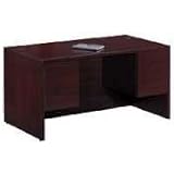 Review HON COMPANY  / HON COMPANY / HON10565NN / 10500 Series Kneespace Credenza, 60w x 24d x 29-1/2h, Mahogany Frame/Top / Sold as 1 EA