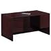 10500 Series Kneespace Credenza, Medium Oak, 60w x 24d x 29-1/2h (HON10565MM)