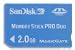 SANDISK CORPORATION - MEMORY STICK PRO DUO, 2GB Image