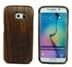 Laser Engraved "Lucky Owl" Pattern Unique Eco-Friendly 100% Hand-made Real Natural Walnut Wood Hard Shell Case for Samsung Galaxy S6 Edge (GMWD-S6EG-H01)