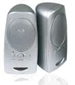 SP-168 SILVER PC SPEAKERS