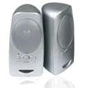 SP-168 SILVER PC SPEAKERS