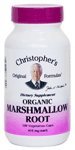 Christopher's Organic Marshmallow Root -- 410 mg - 100 Vegetarian Capsules