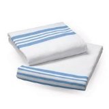 Olympus® Flannel Blankets, 70 x 90, White