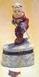 Child Skiing Trinket Box