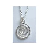 Silver Plated Small Celtic Love Knot Necklace - Made in Ireland