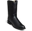 Mens JUSTIN ROPER DOESKIN Cowboy Boots Casual BLACK (Size Run 6 - 13 B / D / E / EE) SPR-SUM FAL-WIN