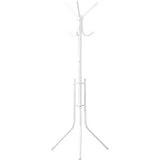 キッズパイプポールハンガー スチール 幅50cm×奥行50cm×高さ130cm ホワイト（白） (子供部屋/キッズ用家具)【代引不可】