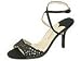 Caparros Jamboree | Women's Dress Sandals Black Silk