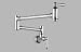 Delta 1177LF Pot Filler Faucet - Wall Mount, Chrome