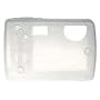 Olympus Silicon Clear Skin - Protective cover for digital photo camera - silicone - clear