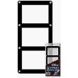 BCW Triple Card Screwdown Holder - Black Border - Baseball, Football, Basketball, Hockey, Nascar, Sportscards, Gaming & Trading Cards Collecting Supplies