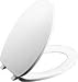 KOHLER Brevia Elongated Toilet Seat, White #4664-0