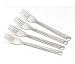 4 Piece Basic Stainless Steel Fork Set
