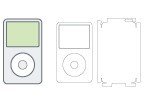 High QUALITY Invisible Full BODY GUARD Shield Screen Protector for Apple iPod 160GB Classic - COMES with 2 pieces