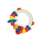 Review Heimess  / Swirly Ring Wooden Baby Rattle by Heimess