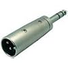Adapter Cannon / XLR-Stecker an 6,3mm Stereo-Klinkenstecker